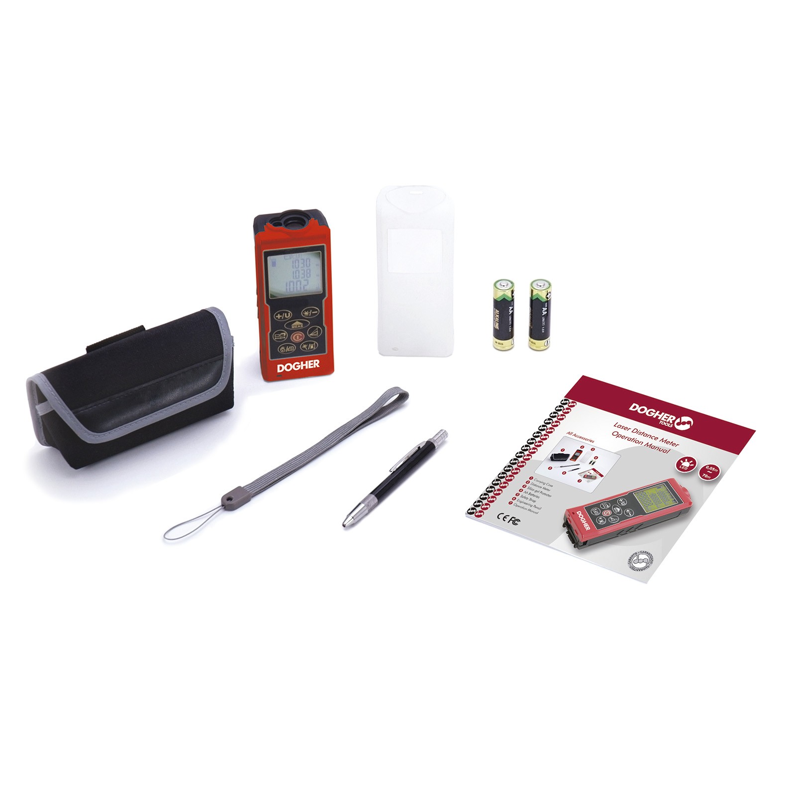 Medidor DOGHER Laser Profesional 70 m