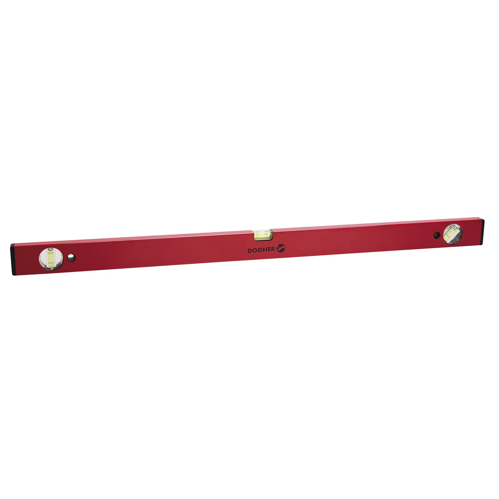 Nivel DOGHER Tubular Magnético Aluminio 3 Fiolas