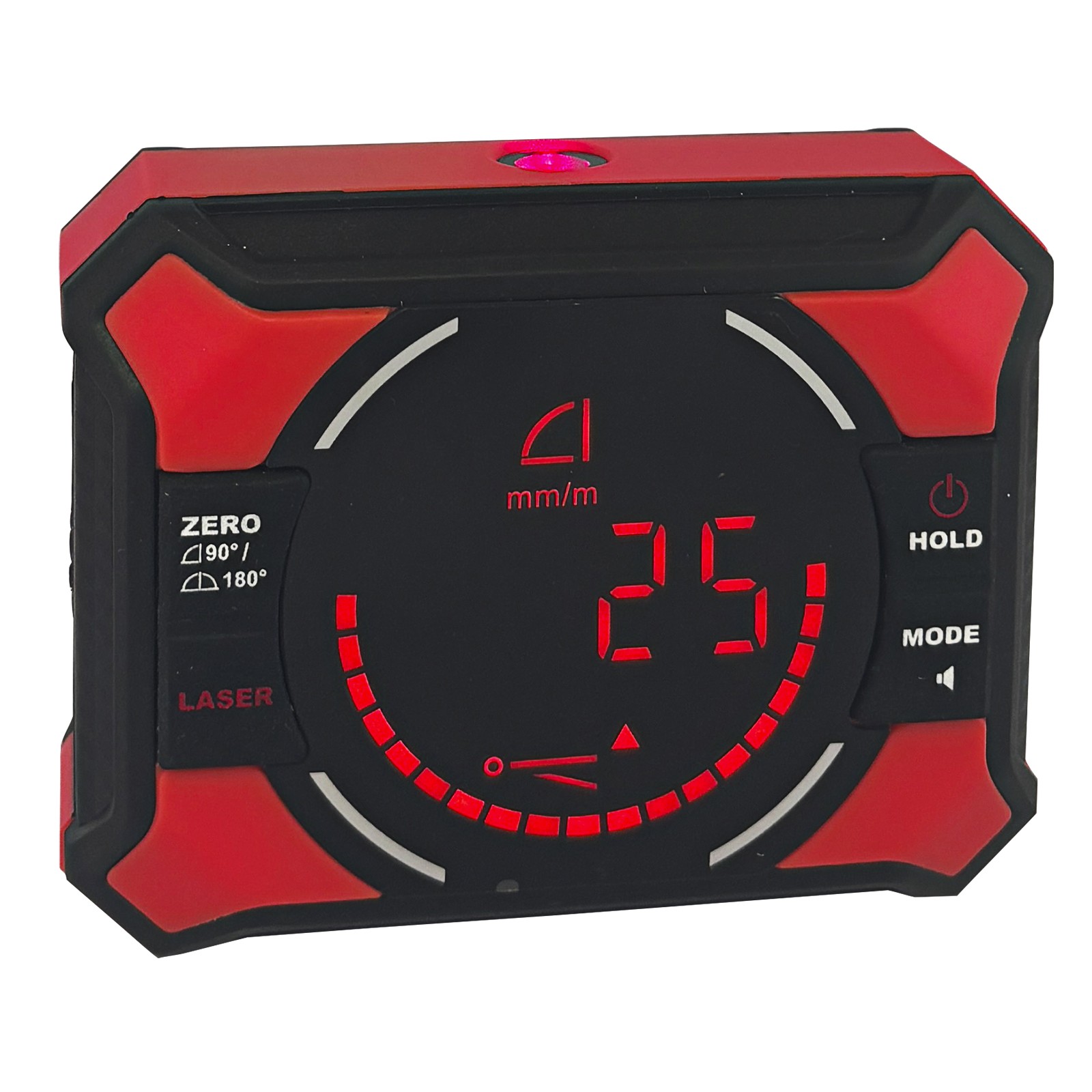 Inclinómetro Digital Magnético 3In1 Con Laser