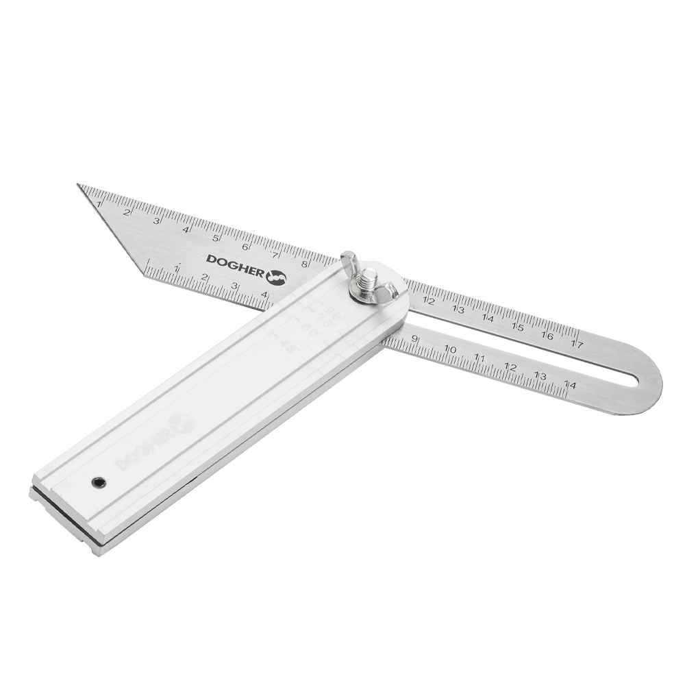 Escuadra Flexible Mango Aluminio 200 mm