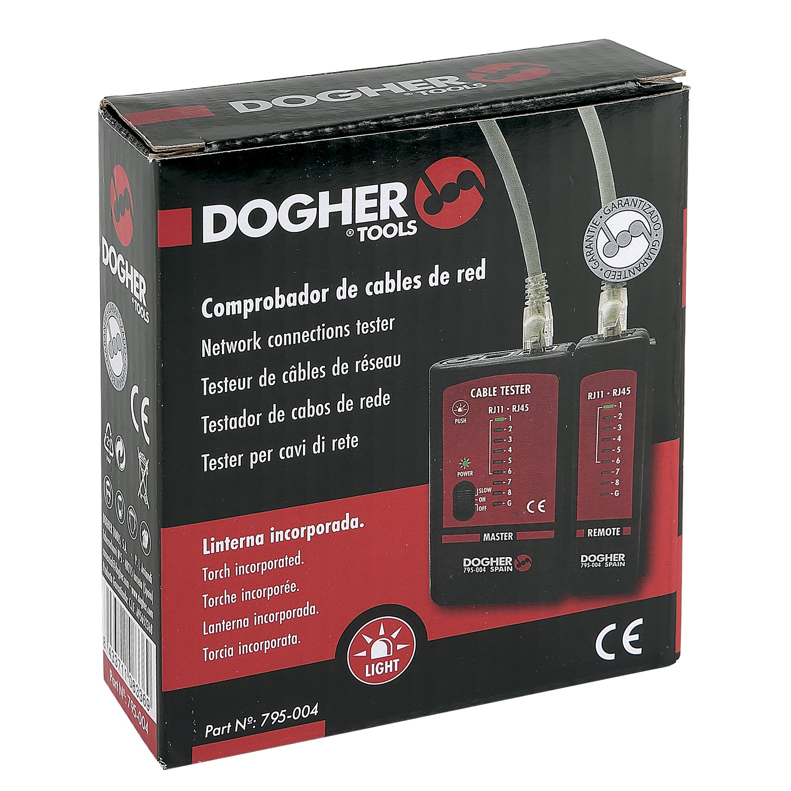 Tester DOGHER de Red Conexiones Rj45-12-11