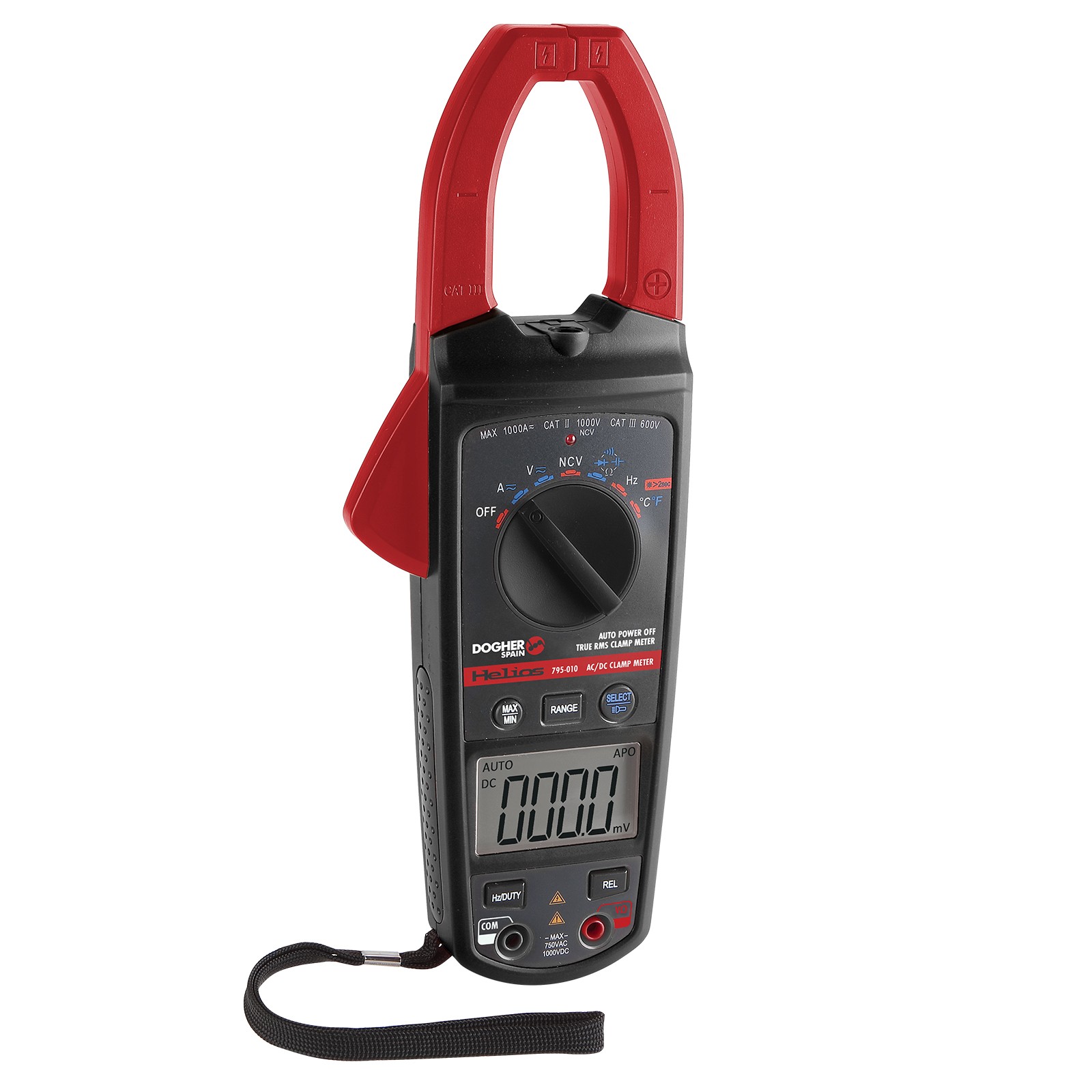 Pinza DOGHER Amperimétrica Digital Helios CaII 600V