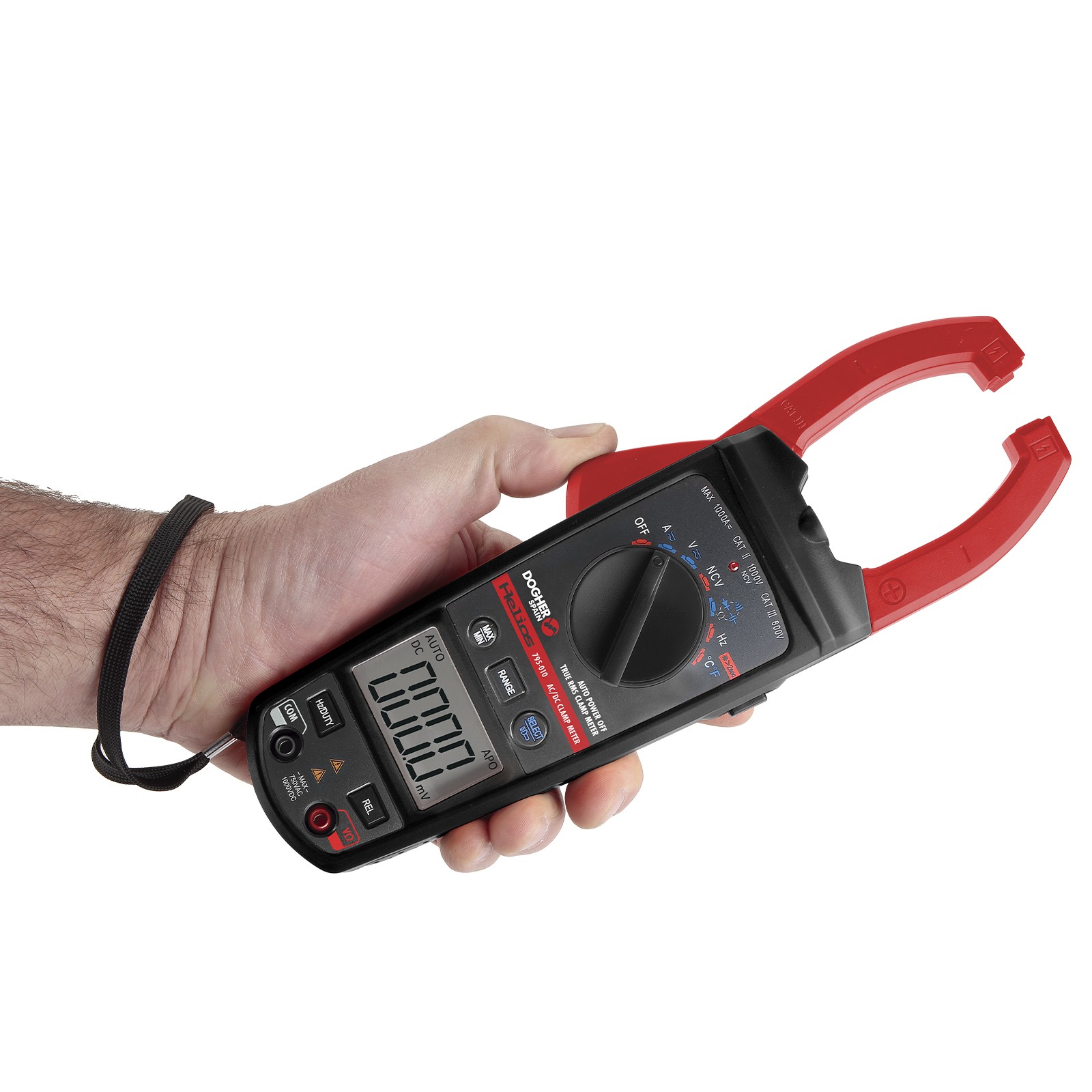 Pinza DOGHER Amperimétrica Digital Helios CaII 600V