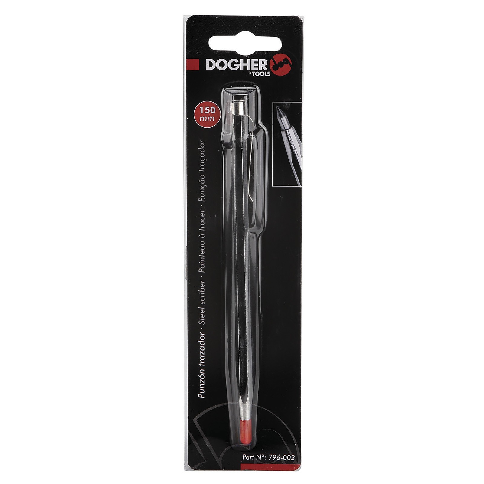 Punzón DOGHER Trazador 150 mm