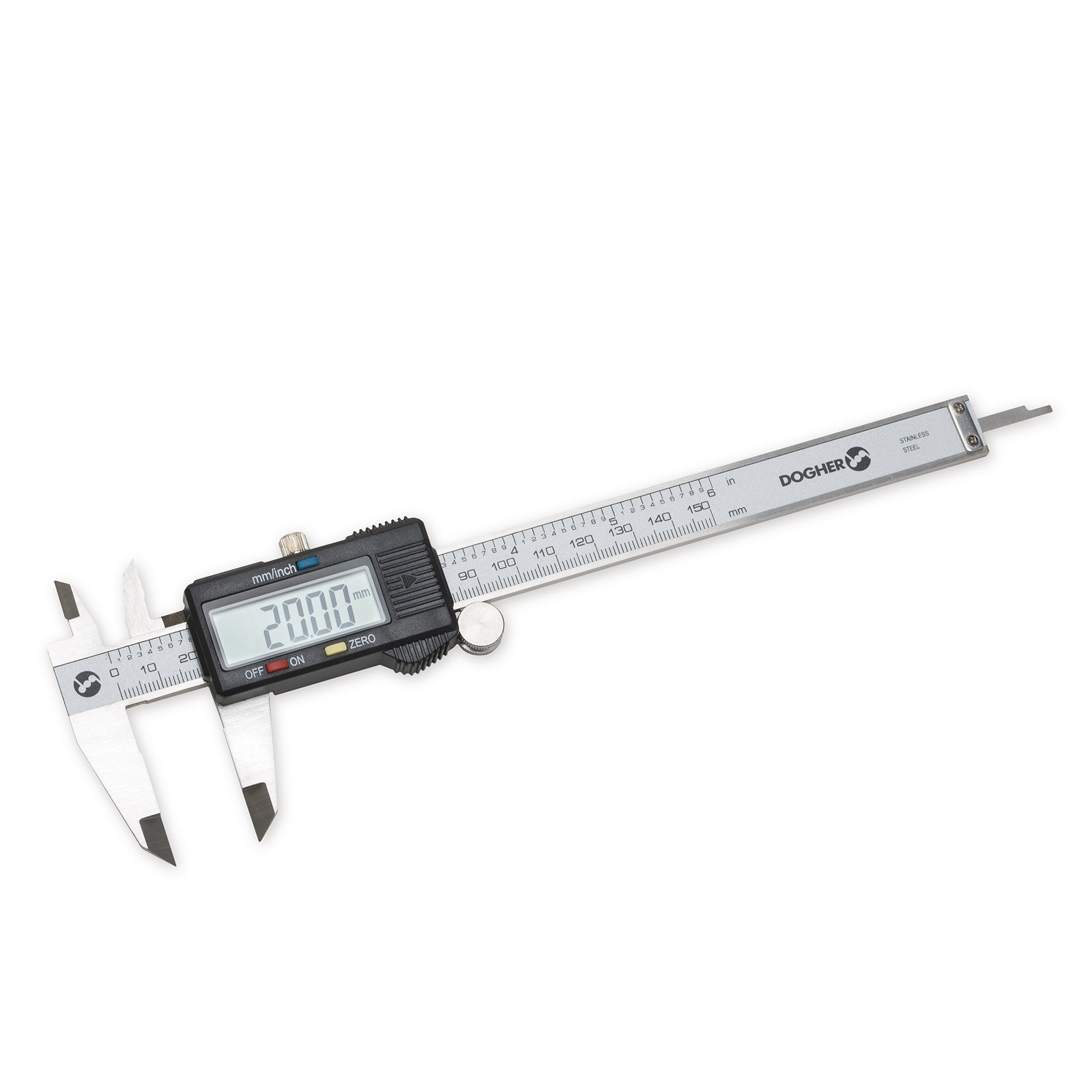 Calibre DOGHER Digital Inoxidable 150 mm 0,01 mm