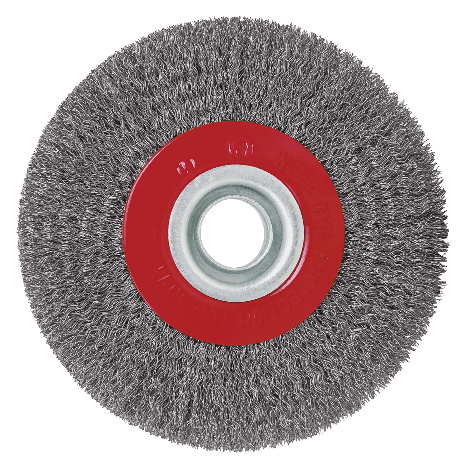 Cepillo Circular DOGHER Alambre Ondulado 0,30 mm Acero Inoxidable Eje M14