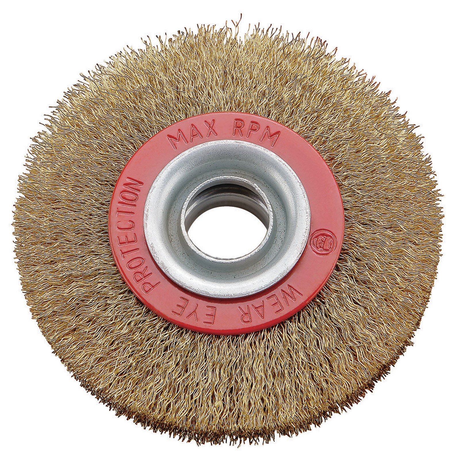 Cepillo Circular DOGHER Alambre Ondulado Multieje 0,25 mm Acero Latonado HP