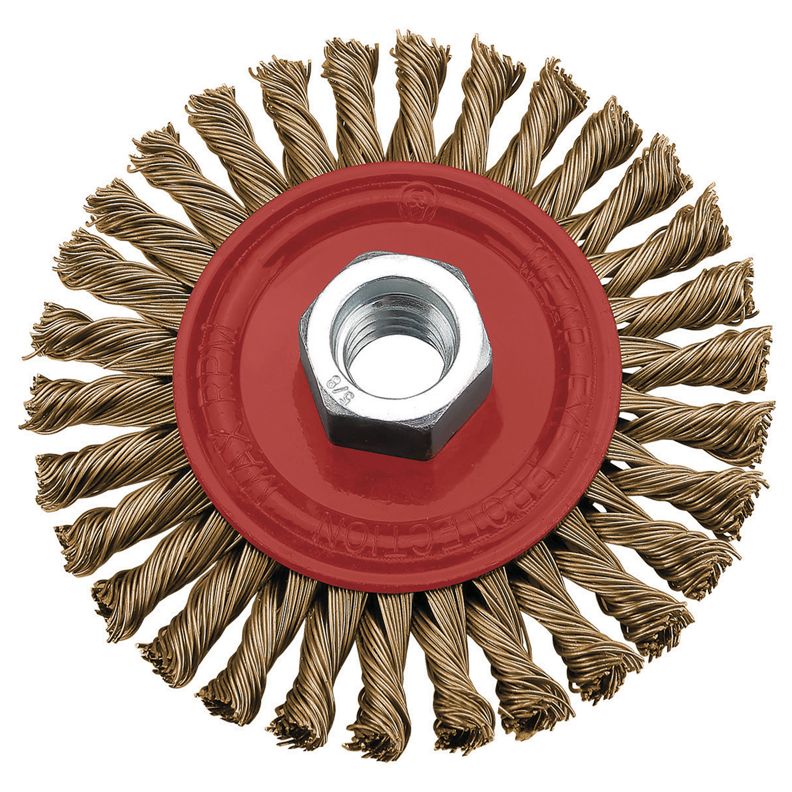 Cepillo Circular DOGHER Alambre 0,40 mm Trenzado Latón Eje M14