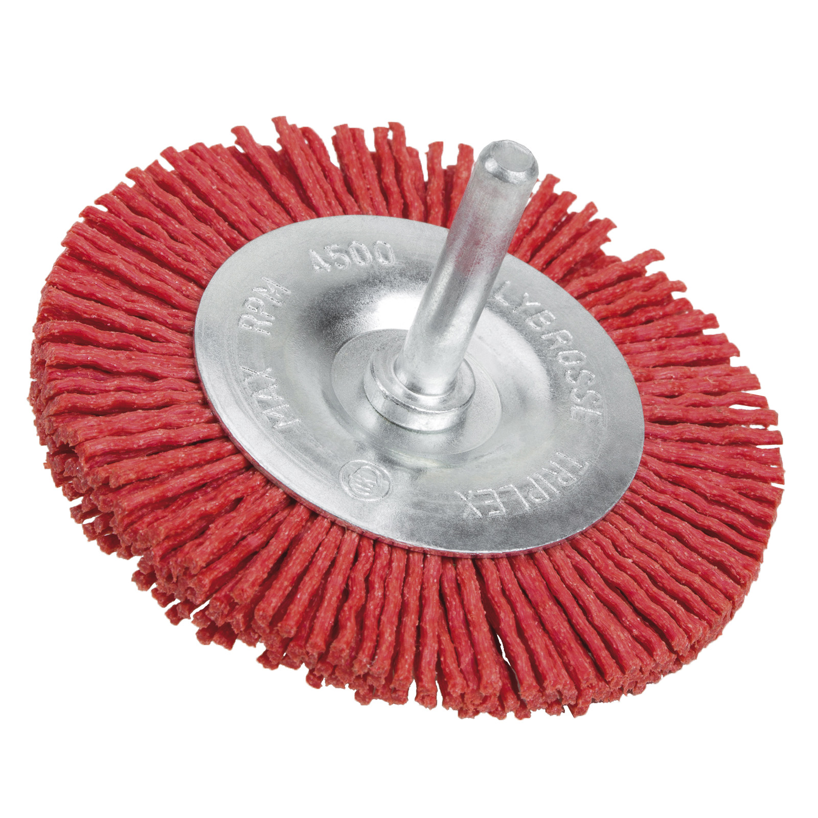 Cepillo Circular DOGHER Ondulado Nylon Espiga 6 mm
