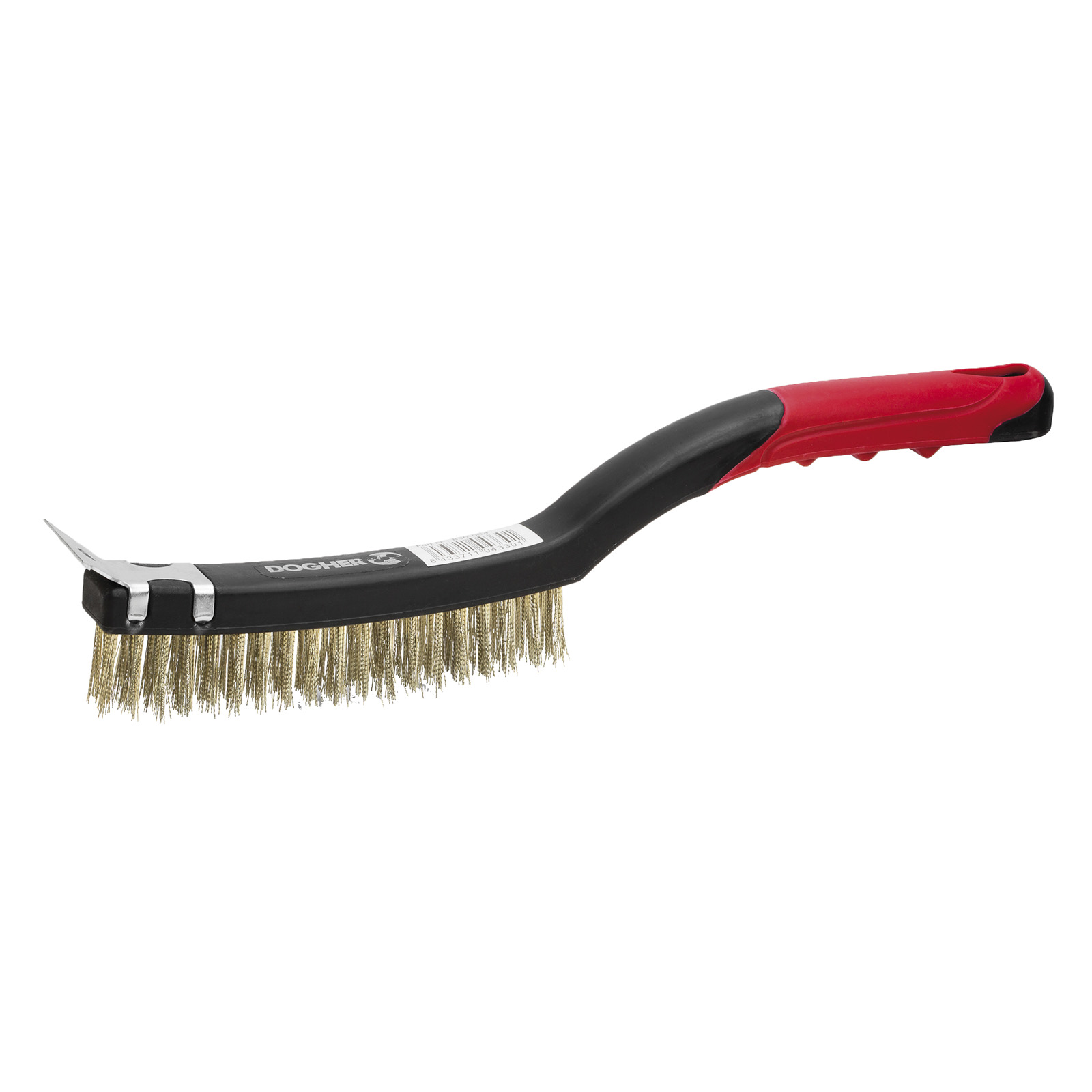 Cepillo DOGHER Mango Plástico Bimaterial Latón 3x19x340 mm