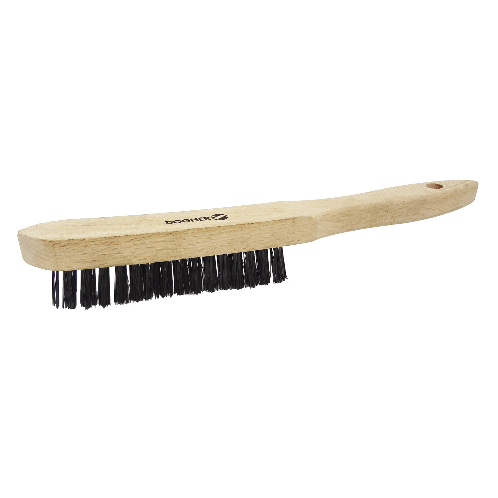 Cepillo DOGHER Mango Madera Acero Pavonado 3x19x290 mm