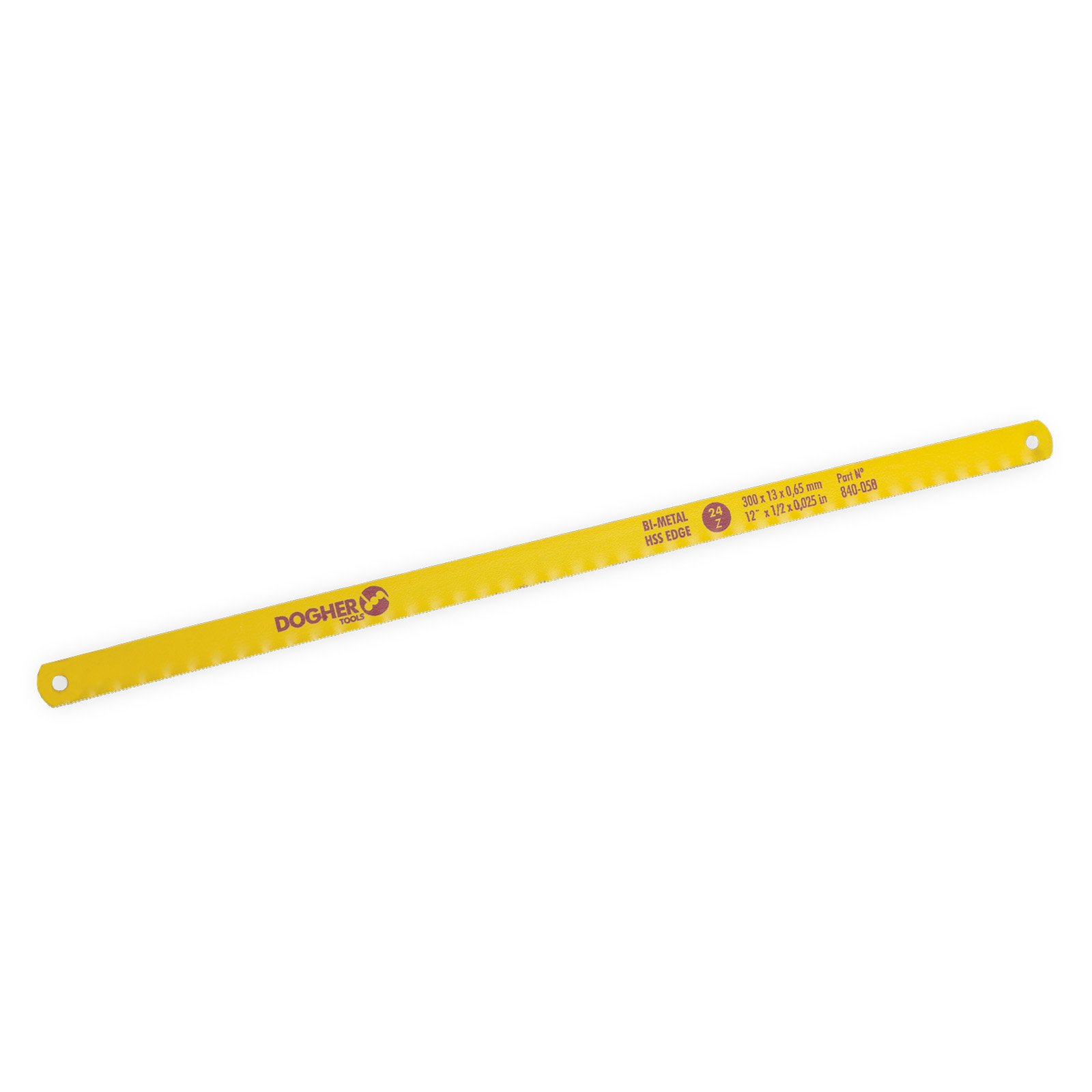 Juego 2 Hojas DOGHER Bimetal y Carbono 24 Dientes 300x13x0,65