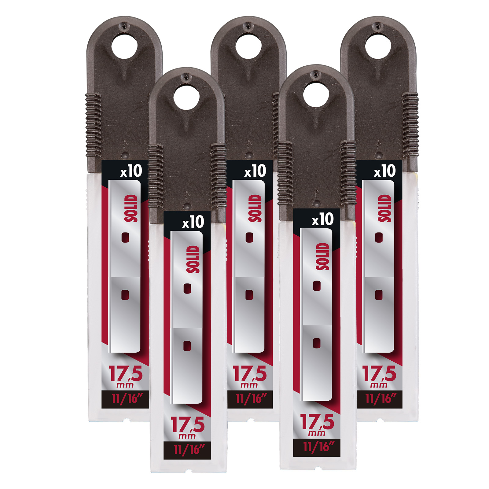 Tubo 50 Cuchillas Rascador SK2 101x17,5 mm