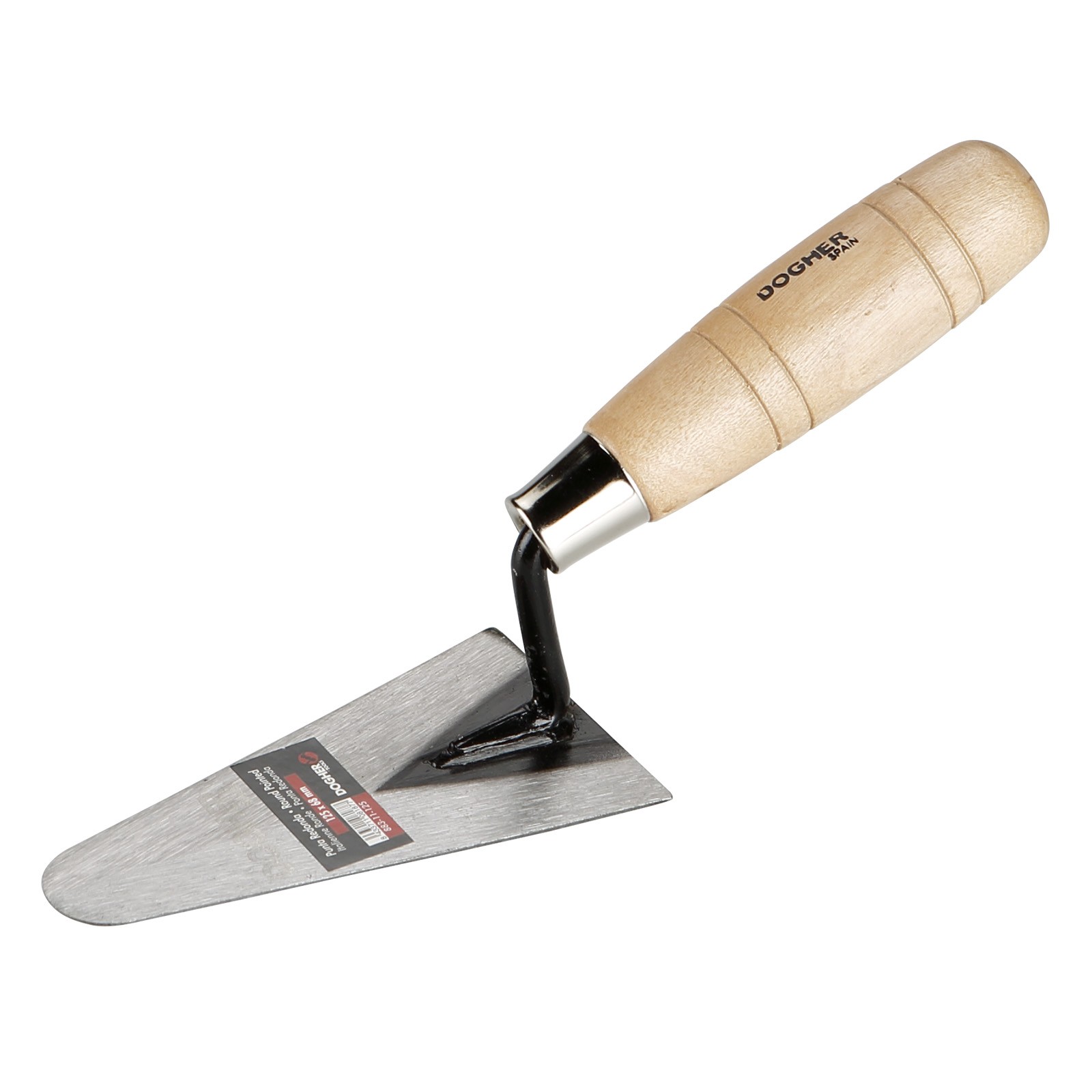 Paleta DOGHER Soldada de Punta Redonda Mango Madera 125X68
