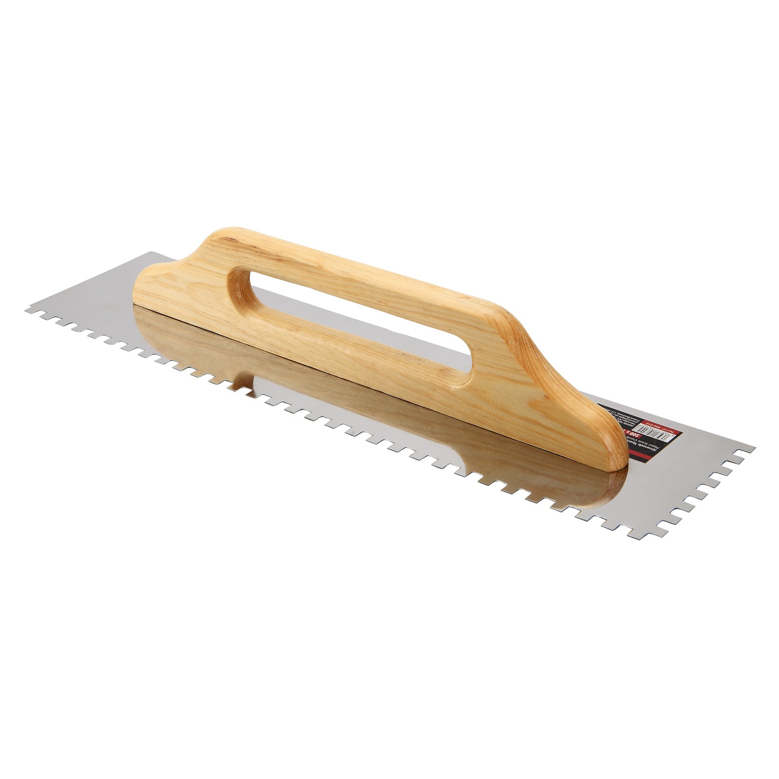 Llana DOGHER para Yesero Almenada Inox Mango Madera 500X130