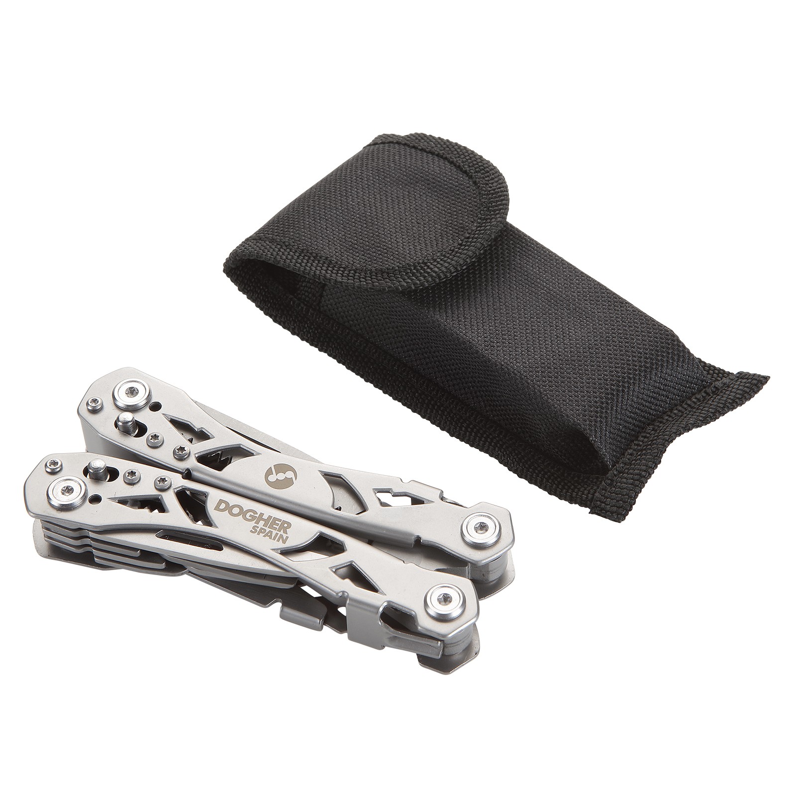 Expositor Mostrador Multiherramienta Inox 160 mm 15 Funciones