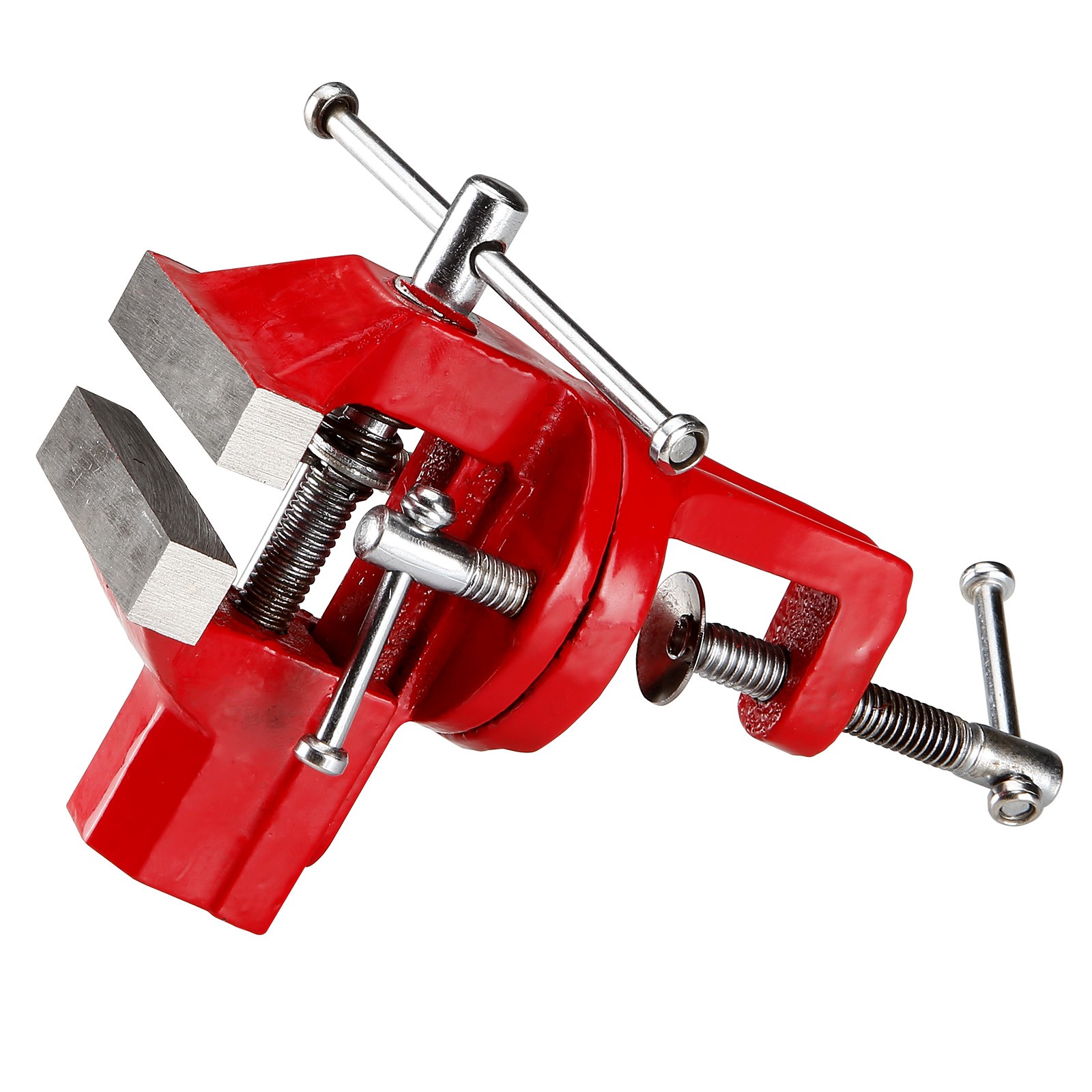 Tornillo DOGHER de Sobremesa Base Giratoria con Soporte Palomilla 90 mm