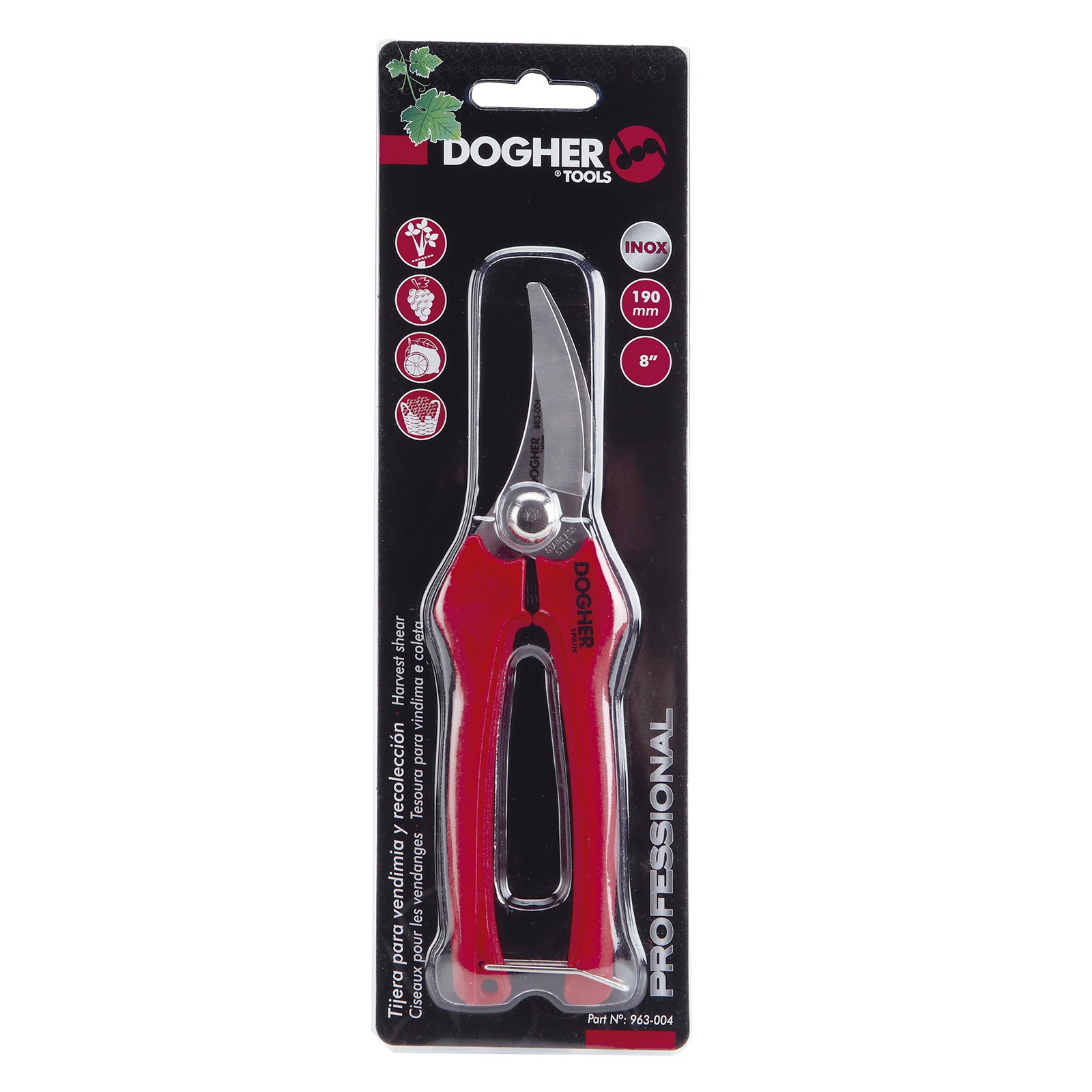 Tornillo Repuesto Tijera Vendimia Inox