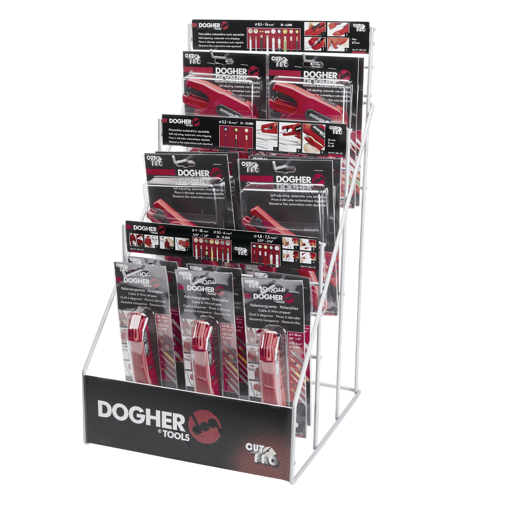 Expositor 14 Pela-cables CUT PRO DOGHER