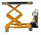 MESA ELECTROHIDR. 750 KG. DOBLE TIJERA C/ RUEDAS