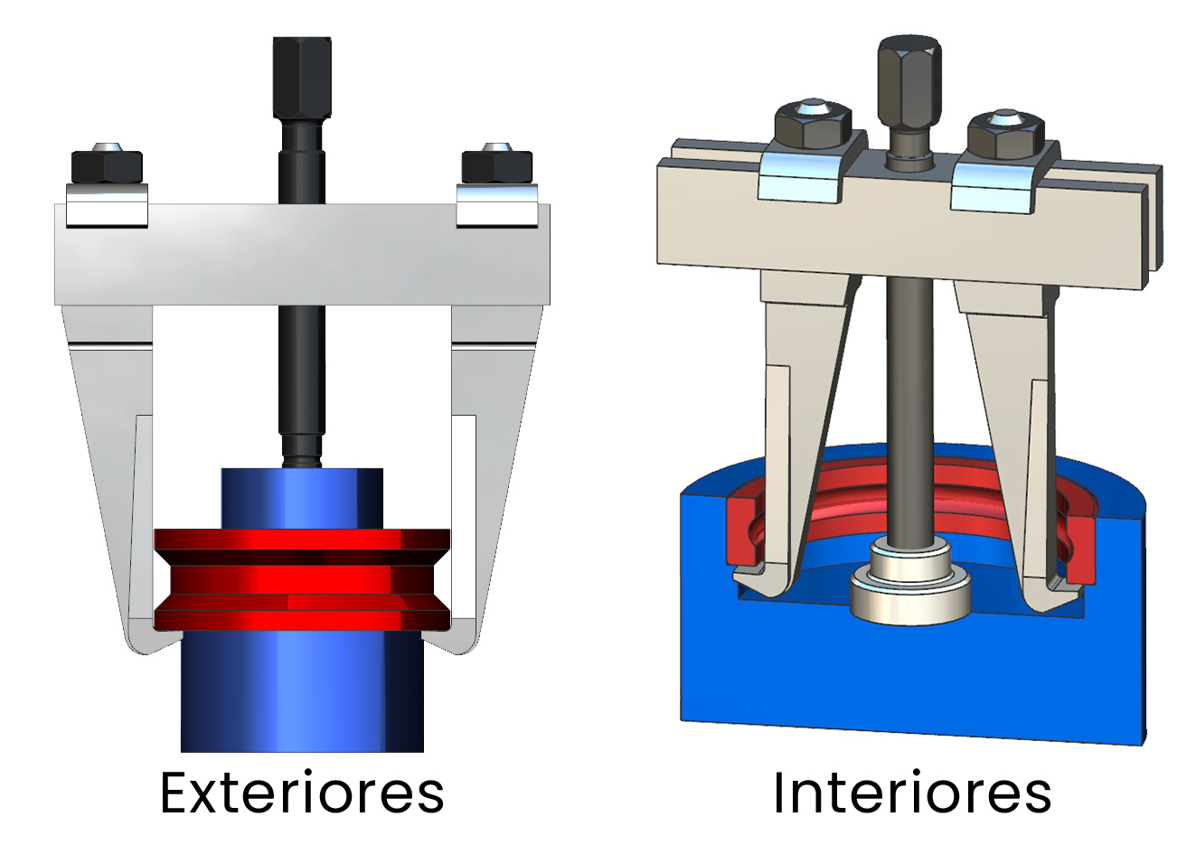EXTRACTOR FORZA SERIE 1000 DE 2 PATAS