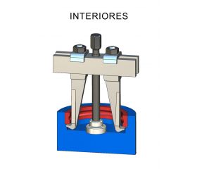 EXTRACTOR FORZA SERIE 1000HX DE 2 PATAS CON HUSILLO HEXAGONAL