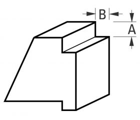 BOCAS LISAS CON ESCALÓN FORZA PARA MORDAZA