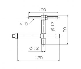 TOPE LATERAL FORZA PARA MORDAZA