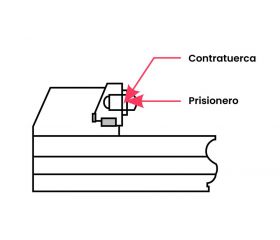 PRISIONERO DE BLOQUEO FORZA PARA MORDAZA