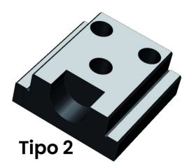 SOPORTE EN T FORZA PARA MORDAZA