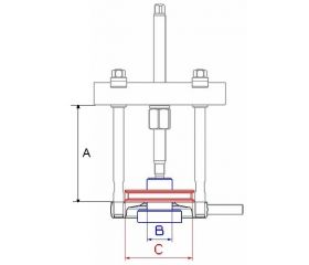 EXTRACTOR FORZA PUENTE Y GUILLOTINA SERIE 1100S-1200