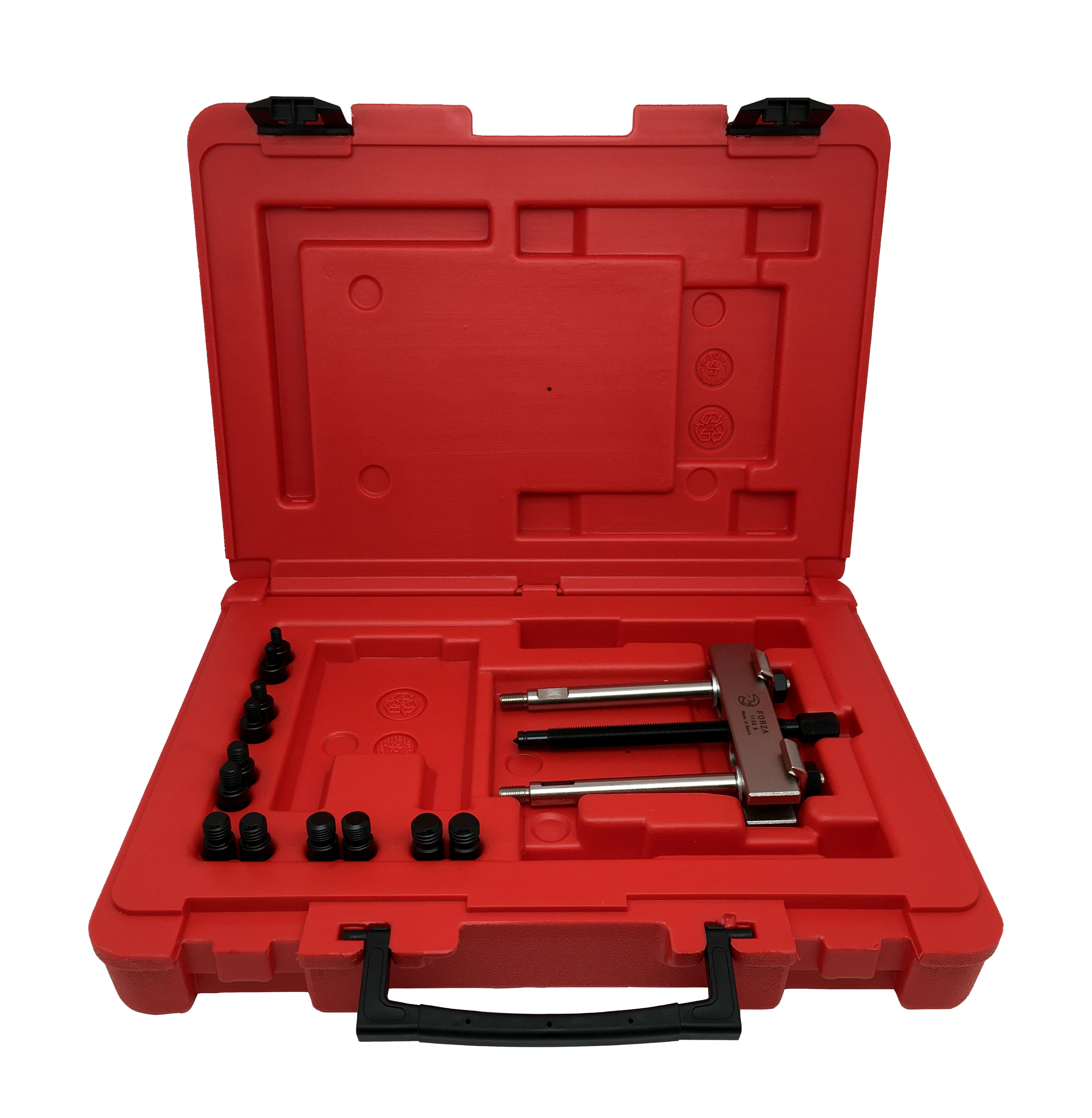 JUEGO DE EXTRACTORES FORZA SERIE 1100KS CON ADAPTADORES ROSCADOS