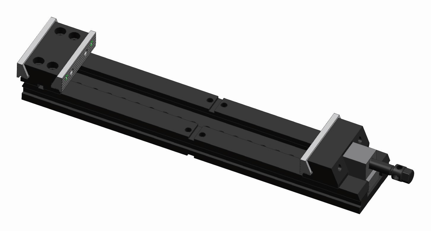 MORDAZA FORZA DOBLE DESCENDENTE DE 125MM