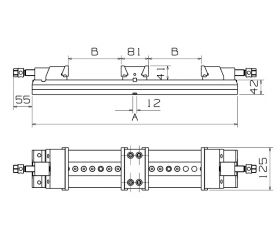 MORDAZA FORZA DOBLE GUIADA DESCENDENTE