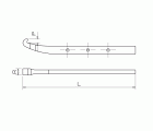 PATA OSCILANTE COMPLETA SERIE 1300L-1300LT-1300LTH