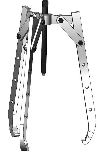 EXTRACTOR FORZA SERIE 1300XT MECÁNICO DE 3 PATAS EXTRA LARGAS