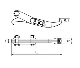 PATA REVERSIBLE SERIE 1400L-1400LT
