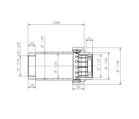 EXTRACTOR HIDRÁULICO PARA RODAMIENTOS PARTE MECÁNICA FORZA 1700-6H0
