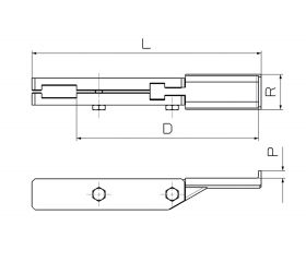 PATA FINA COMPLETA SERIE 1750-1750T