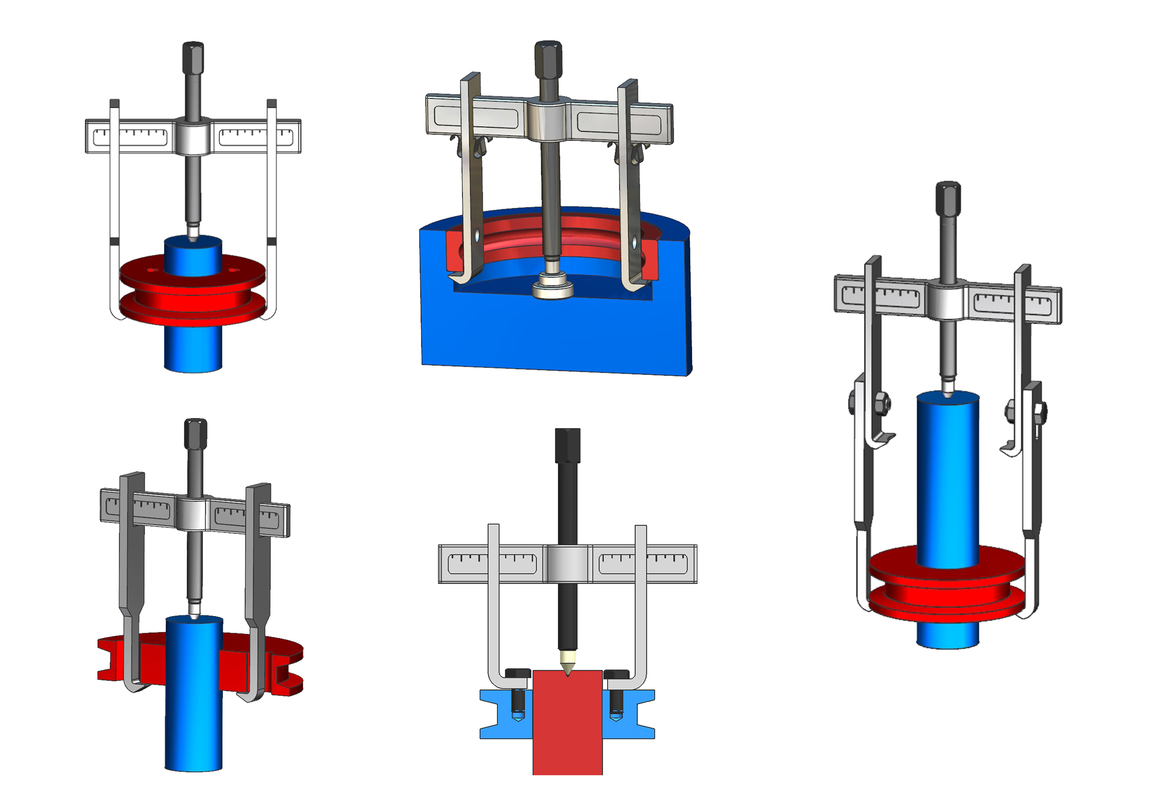 EXTRACTOR MULTIPLE FORZA SERIE 1800 CON 8 PATAS