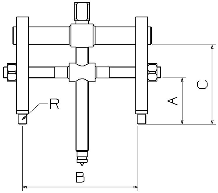 EXTRACTOR FORZA SERIE 1900R PARA ROSCAS