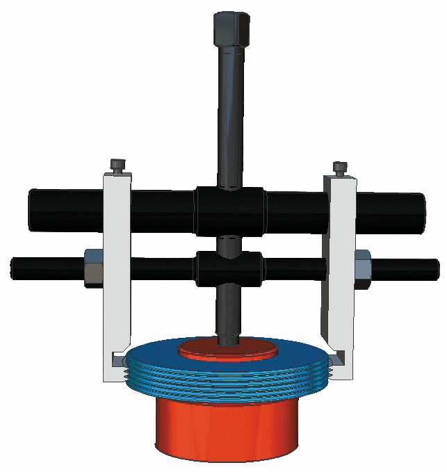 EXTRACTOR FORZA SERIE 1900V PARA POLEAS EN V