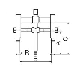 EXTRACTOR FORZA SERIE 1900 DESPEGADORES RODAMIENTOS
