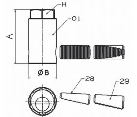 EXTRACTOR DE ESPÁRRAGOS FORZA SERIE 2000