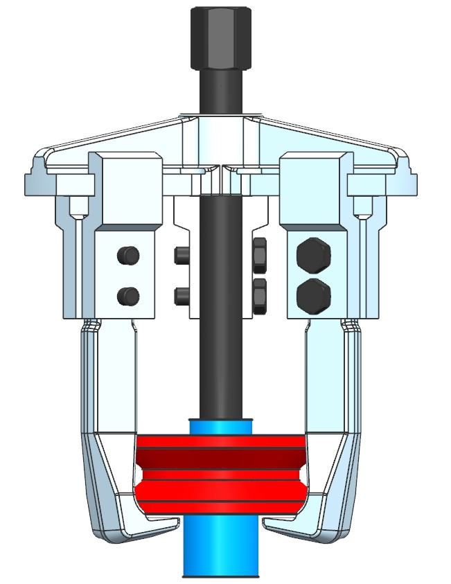 EXTRACTOR FORZA SERIE 2400T DE 3 PATAS