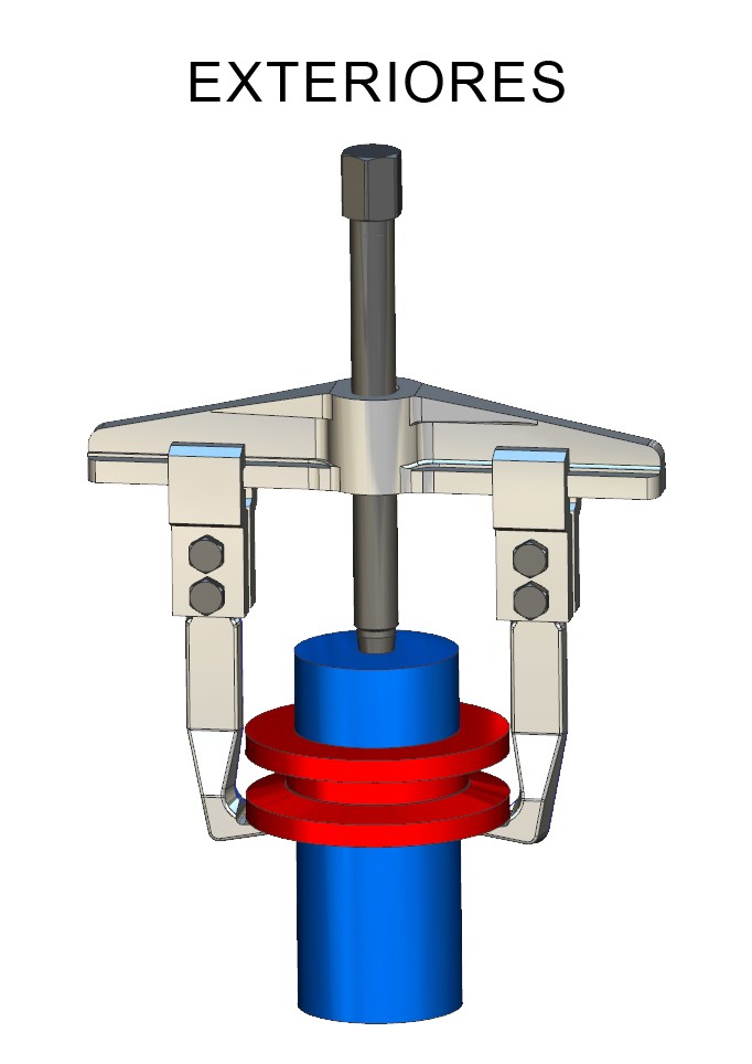EXTRACTOR FORZA SERIE 2400 DE 2 PATAS