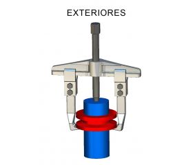 EXTRACTOR FORZA SERIE 2400 DE 2 PATAS