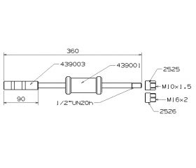 EXTRACTOR BARRA DE IMPACTO FORZA CON ADAPTADORES