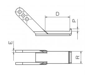 PATA PARA EXTRACTORES DE TIJERA SERIE 2640
