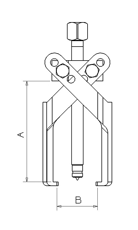 EXTRACTOR FORZA SERIE 2640 DE TIJERA